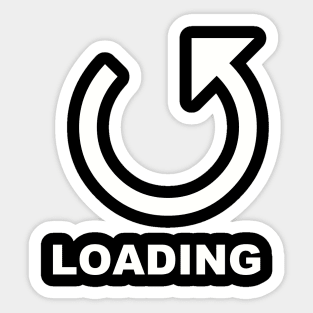 LOADING Sticker